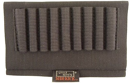 Uncle Mikes Black Open Style Rifle Cartridge Holder w/9 Loops (88481)