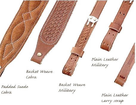 Butler Creek 1 1/4 in Wide Leather Military Sling 2611