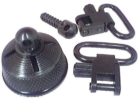 Uncle Mikes Magazine Cap Swivel Set For Remington 870 12 Gauge 18012