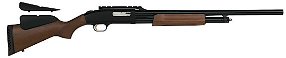 Mossberg 500 Slugster Shotgun 54232, 12 Gauge, 24", 3" Chmbr, Dual Comb Wood, Fully Rifled, Ported Barrel, Integral Scope Base