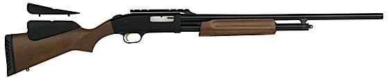 Mossberg 500 Slugster Shotgun 54233, 20 Gauge, 24", 3" Chmbr, Dual Comb Wood, Fully Rifled, Ported Barrel, Integral Scope