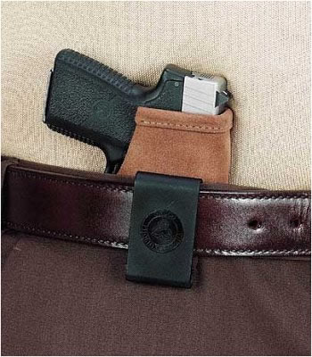 Galco Stow-N-Go Leather Inside The Pants Holster For Glock Model 26/27/33, Natural, Model STO286