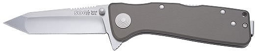 SOG Twitch Tanto Folding Knife w/Hard Anodized Aluminum Handle TWI201