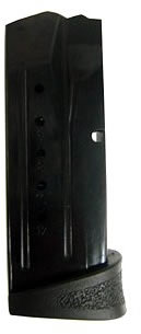 Smith & Wesson MP9 Compact 9MM 12 Round Blue Magazine w/Finger Rest (19453)