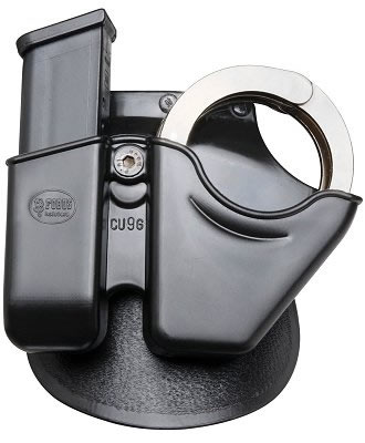 Fobus Low Profile Lightweight Mag/Cuff Case w/Paddle Attachment CU9G, For Glock & H&K 9mm/.357/.40 (Paddle).