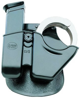 Fobus Low Profile Mag/Cuff Case w/Paddle Attachment CU9, For 9mm / .40 Cal