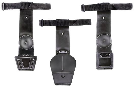 Fobus Tactical Thigh Rig w/Paddle Attachment TTRB134, For 1 3/4 in Belt