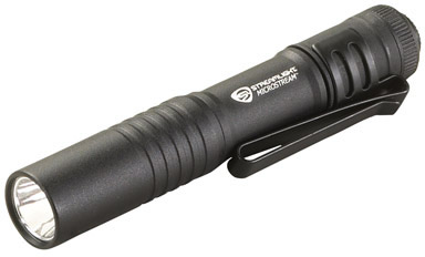 Streamlight Microstream 66318, LED, Aluminum, Black