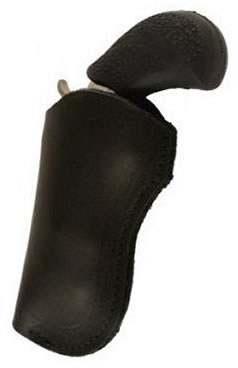 North American Arms Black Leather Pug Hip Holster (HIPPUG)