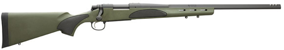 Remington 700 Varmint Tactical Rifle 84371, 308 Winchester, 22 in w/Muzzle Brake, Bolt Action, Green Synthetic Stock, Matte Black Finish, 4 Rds