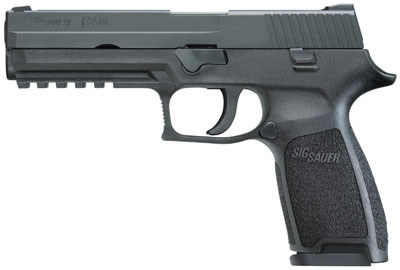 Sig P250 Pistol 250F9BSS, 9mm, 4.7 in, Polymer Grip, Black Finish, Night Sights, 17 Rd