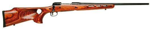 Savage 11BTH Bolt Action Rifle 18511, 243 Winchester, 22", Laminated Thumbhole Stock, Blue Finish, Hinged Flrplate, 4 Rds