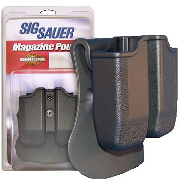 Sig Sauer P226 9MM/40/P229 9MM Black Polymer Double Mag Pouch (MAG9DBL226BL)
