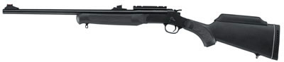 Rossi Single Shot Centerfire Rifle R223MBS, 223 Remington, 23 in BBL, Break Open Action , Black Syn Stock, Blue Finish