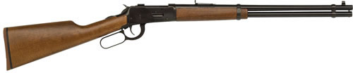 Mossberg 464 Centerfire Lever Action Rifle 41010, 30-30 Winchester, 20 in, Hardwood Stock, Blue Finish, 6 Rds