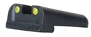 TruGlo Tritium Fiber Optic Sight For Springfield XD/XDM, Yellow Rear/Green Front, TG131XTY