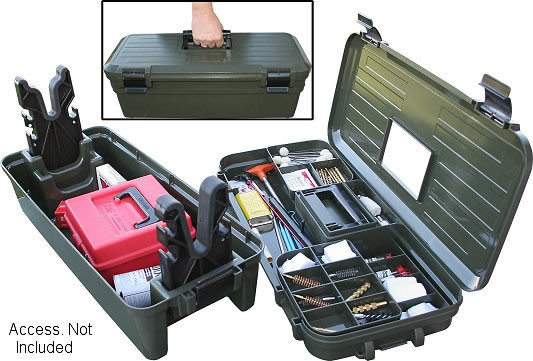 MTM Shooting Range Box Forest Green RBMC11