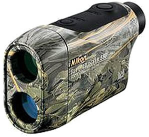 Nikon RifleHunter 550 Range Finder 8368, 6x, 21mm, Max1 Camo, Carrying case