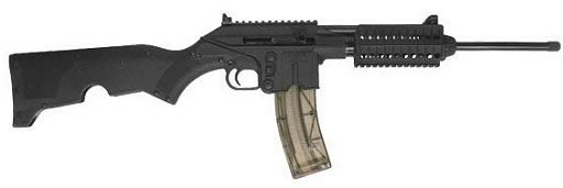 Kel-Tec SU 22 Semi-Auto Rifle SU22CA, 22 LR, 16.1 in, Semi-Auto, Black Syn Stock, Black Finish, 27 Rds