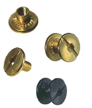 Outdoor Connection Black Chicago Screw Set 6/Pack BO8