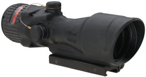Trijicon ACOG Sight w/Red Chevron Reticle For 50 BMG Caliber TA648-50, 6x, 48mm