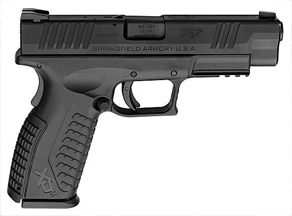 Springfield XDM Factor Pistol XDM9201HCSP, 9mm, 4 1/2 in, Polymer Grip, Black/Melonite Finish, 19 Rd