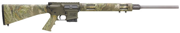 Remington R15 Varmint Tactical Rifle 60007, 223 Remington, 24 in Fixed, Camo Stock, Satin Stainless Finish