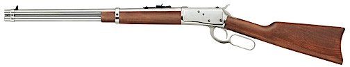 Rossi 92 Octagon BBL Lever Action Rifle R92-52011, 45 Long Colt, 24 in, Walnut Stock, Stainless Steel , 12 Rds