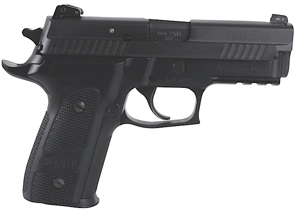 Sig P229 Pistol E29R9DSE, 9mm, 3.9 in, Aluminum Grip, Black Finish, Adj Sights, 13 Rd