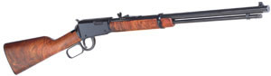 Henry Octagon Barrel Lever Action Rifle H001TV, 17 HMR, 20 in, Walnut Stock, Blue Finish