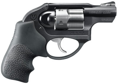 Ruger LCR Lightweight Compact Revolver 5401, 38 Special, 1.875 in, Hogue Grip, Matte Black Finish, 5 Rd
