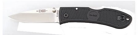 Ka-Bar Mini Dozier Folder Knife w/Black Zytel Handle 4072