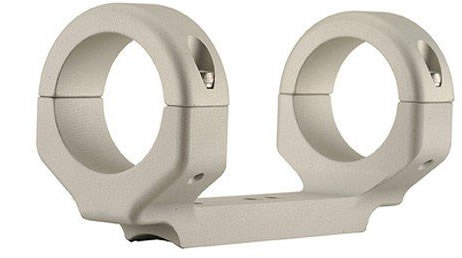 DNZ 11083 1 in Medium Silver Base/Rings For Ruger 10/22