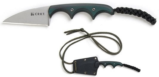 Columbia River Folts Minimalist Wharncliffe Knife w/Fixed Blade & Plain Edge 2385