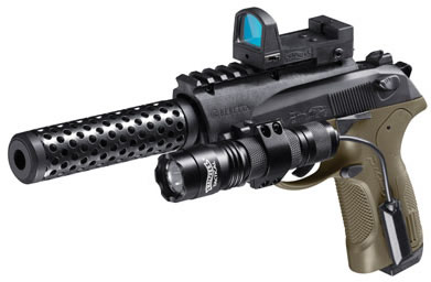 Umarex .177/BB Beretta PX4 Recon Air Rifle/4 Side Accessory Mount/Compensator/Point Sight (2253012)