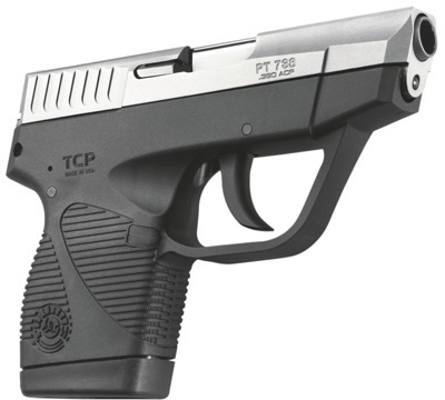 Taurus 738SS Semi-Auto Pistol 1738039, 380 ACP, 3.3 in, Polymer Grip, Stainless Slide, 6 Rd