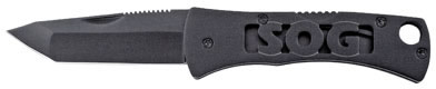 S.O.G. Fusion Micron 2.0 Tanto Folder Knife w/Stainless Steel Handle (FF91CP)