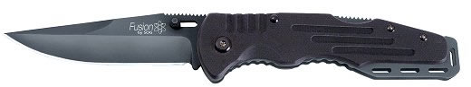SOG FF11 Salute Clip Point Folder Knife w/Plain Edge