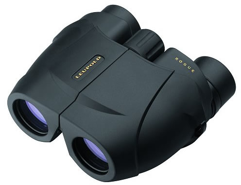 Leupold Wind River Rogue Binoculars 59220, 8x, 25mm, Porro Prism, Black