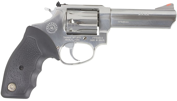 Taurus 94 Revolver 2940049PSS, 22 Long Rifle, 4 in, Black Synthetic Grip, Polished Stainless Finish, 9 Rd
