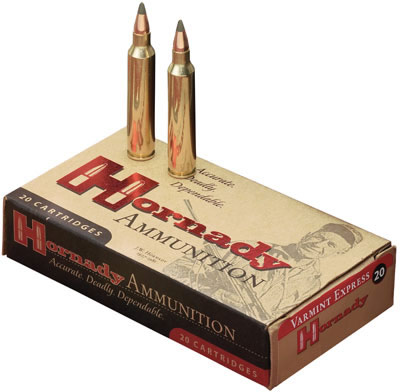 Hornady Varmint Express V-Max CF Rifle Ammunition 8327, 223 Remington, Varmint Express, V-Max, 55 GR, 3240 fps, 20 Rd/bx