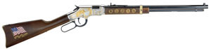 H&R Golden Boy "Military Service" Tribute Ed Rifle H004MS, 22 Short/Long/LR, 20 in, American Walnut Stock