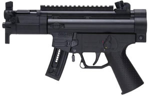 American Tactical 522 22 LR Pistol 522PKB10, 22 Long Rifle, 4.5 in, Black Synthetic Grip, Black Finish, Contrast Sights, 22 Rd