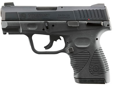 Taurus 24/7 G2 Pistol 1247401G2C9, 40 S&W, 3-1/2", Black Polymer Grip, Black Finish, 9 Rd