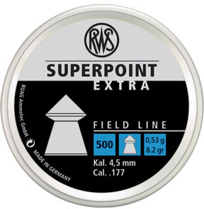 Umarex RWS .22 Caliber Superpoint Pellets/250 Pack (231-7384)