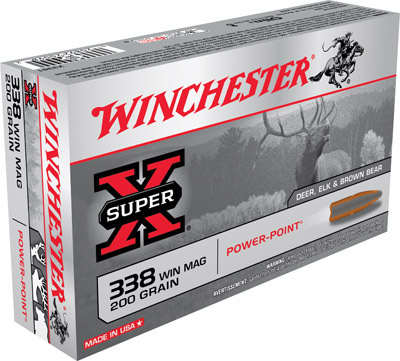 Winchester Power Point 338 Win Mag 200gr 20rd In Stock!-img-0
