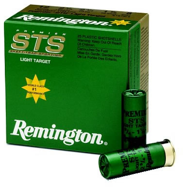 Remington Premier STS Target Loads STS12LR8, 12 Gauge, 2-3/4