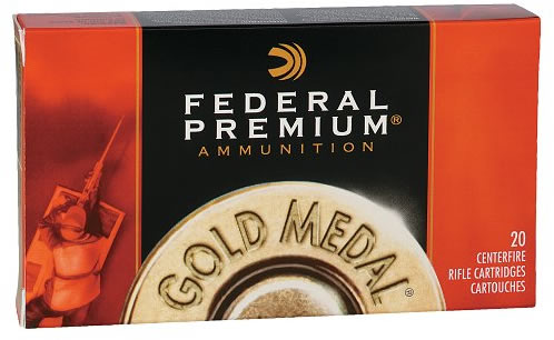 Federal Premium Gold Medal Rifle Ammunition GM223M, 223 Remington, Sierra MatchKing BTHP, 69 GR, 2950 fps, 20 Rd/bx
