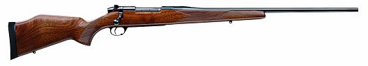 Weatherby Mark V Sporter Bolt Action Rifle SPM300NR40, 300 Winchester Mag, 24 in, Walnut Stock, Blue Finish, 3 Rds