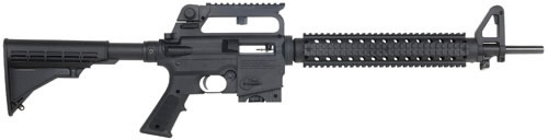Mossberg 715T A2 Tactical 22 Rifle 37200, 22 Long Rifle, 18 in, Collapsible Stock, Black Finish, 10 Rd